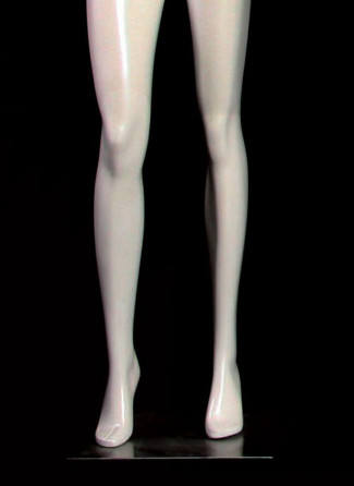 Manacanh Nữ 006 - Nhựa Trắng - Đứng co chân phải lên trước